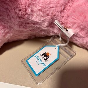 Jellycat tag protector for collectors soft zip plastic